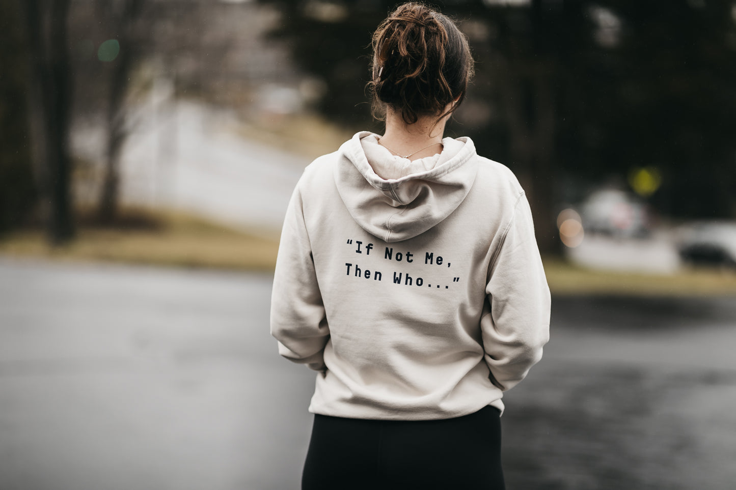 Pigment Dyed Hoodie- Tan