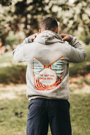 "If Not Me, Then Who..." Flag Hoodie