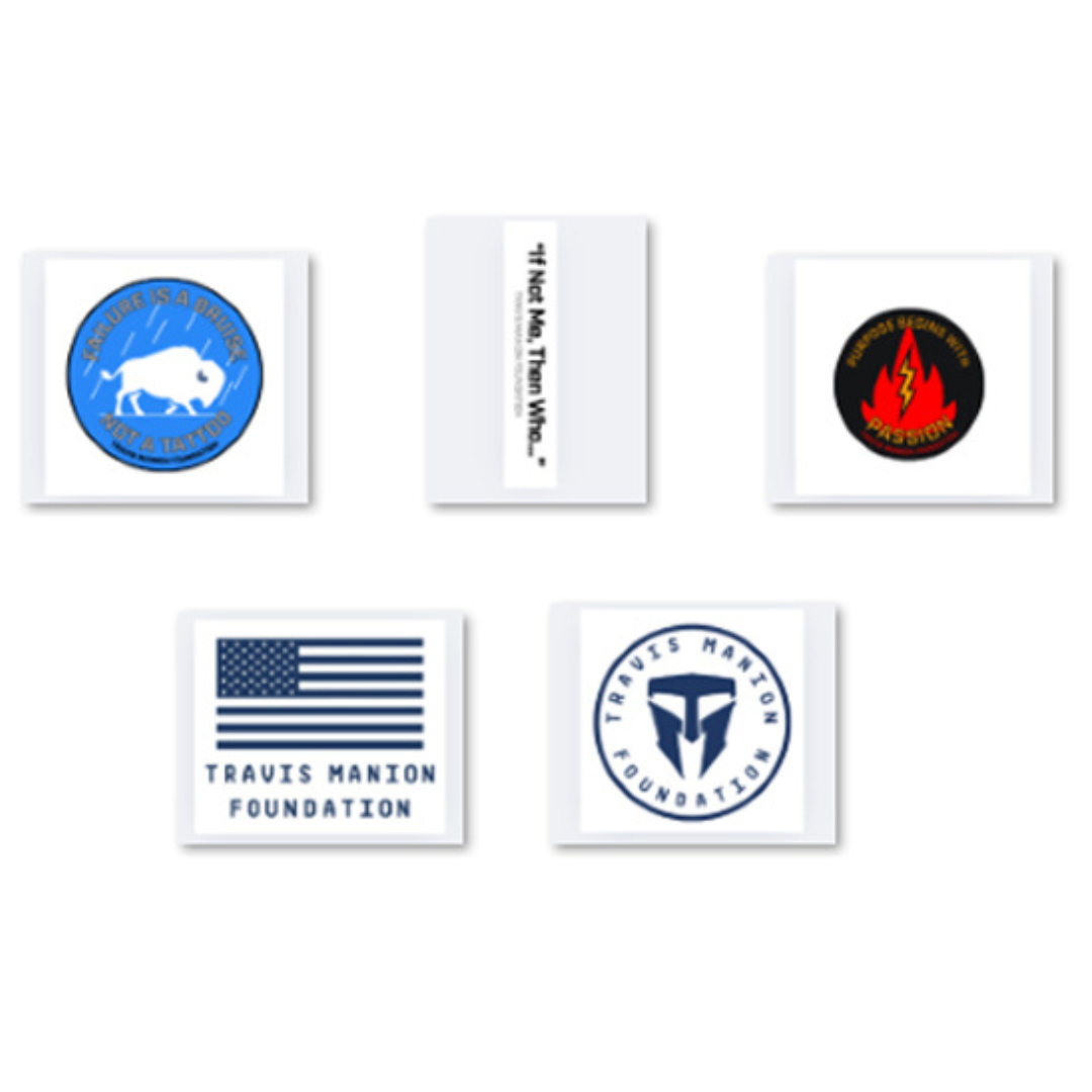 Travis Manion Foundation Sticker Pack (Set of 5)