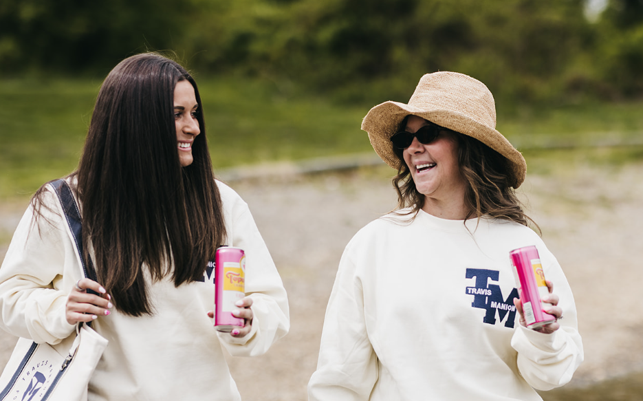 Women's Varsity Bone Crewneck x TMF