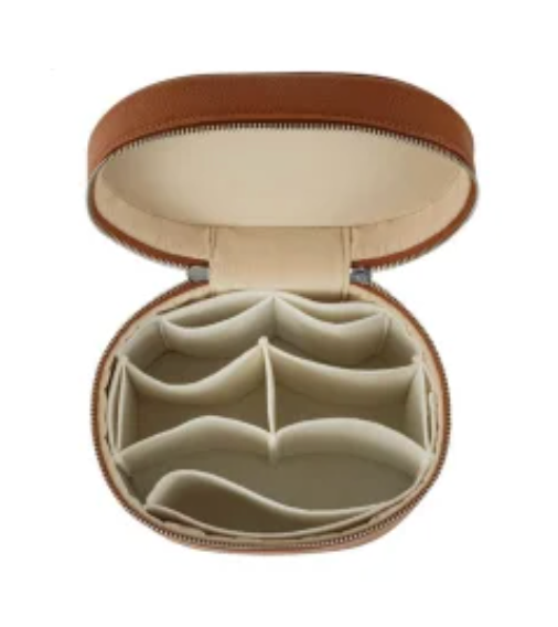 TMF Women's Leather Travel Case
