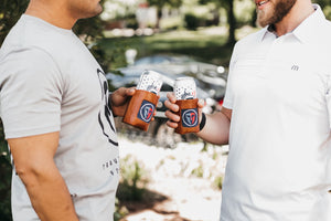 Smathers and Branson Leather Can Koozie