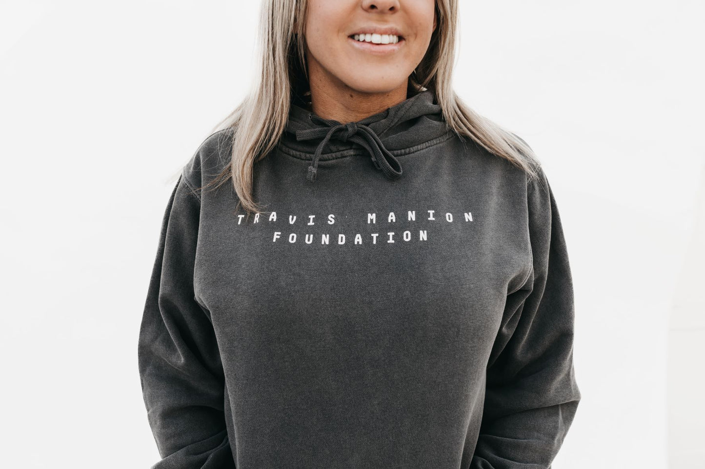 Pigment Dyed Hoodie- Gray