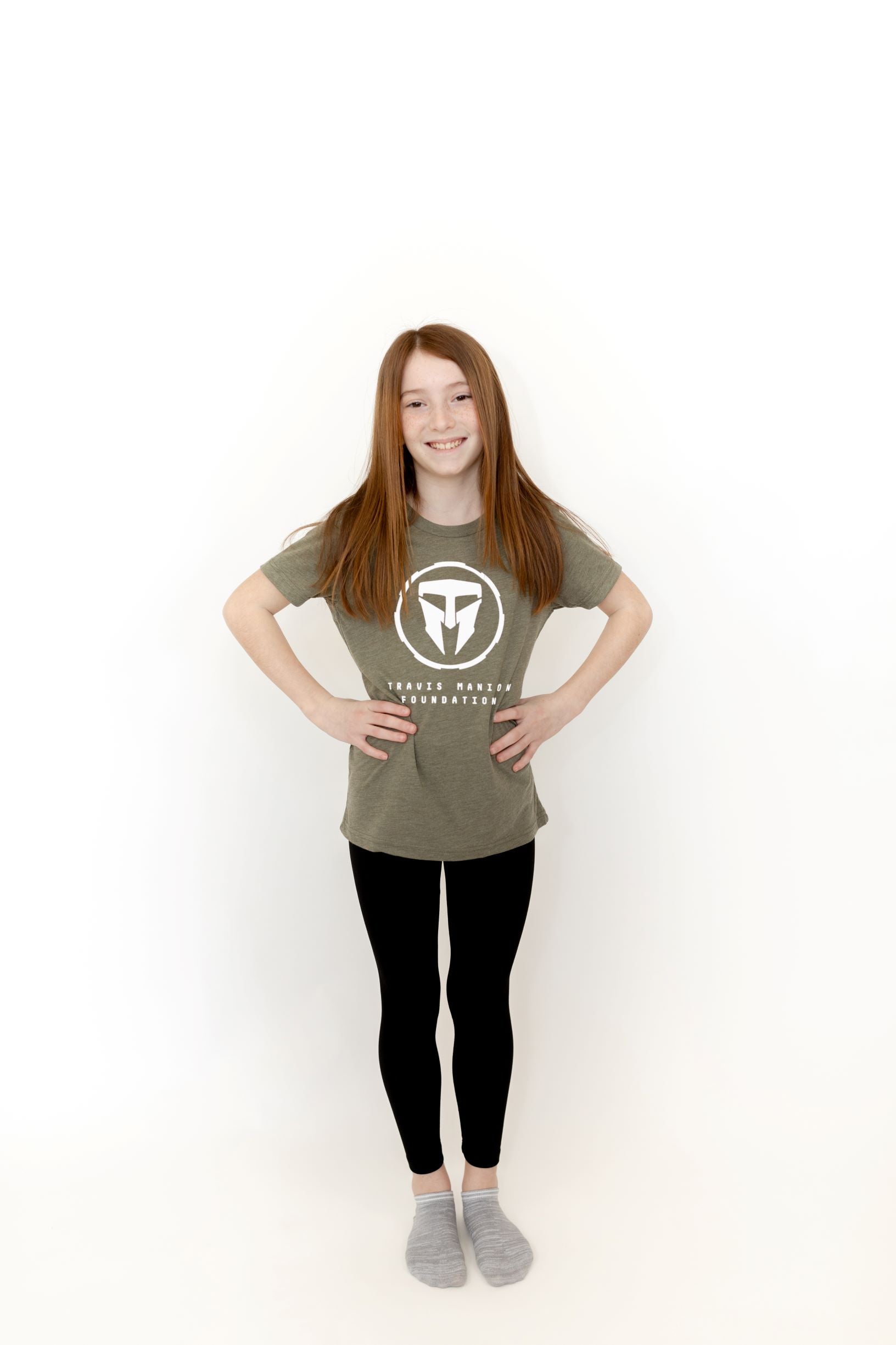 Youth Triblend Tee - Olive