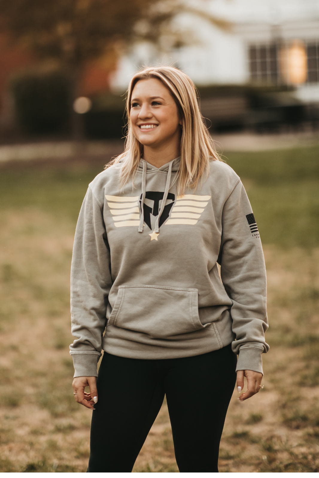 Pigment Dyed Hoodie- Light Gray