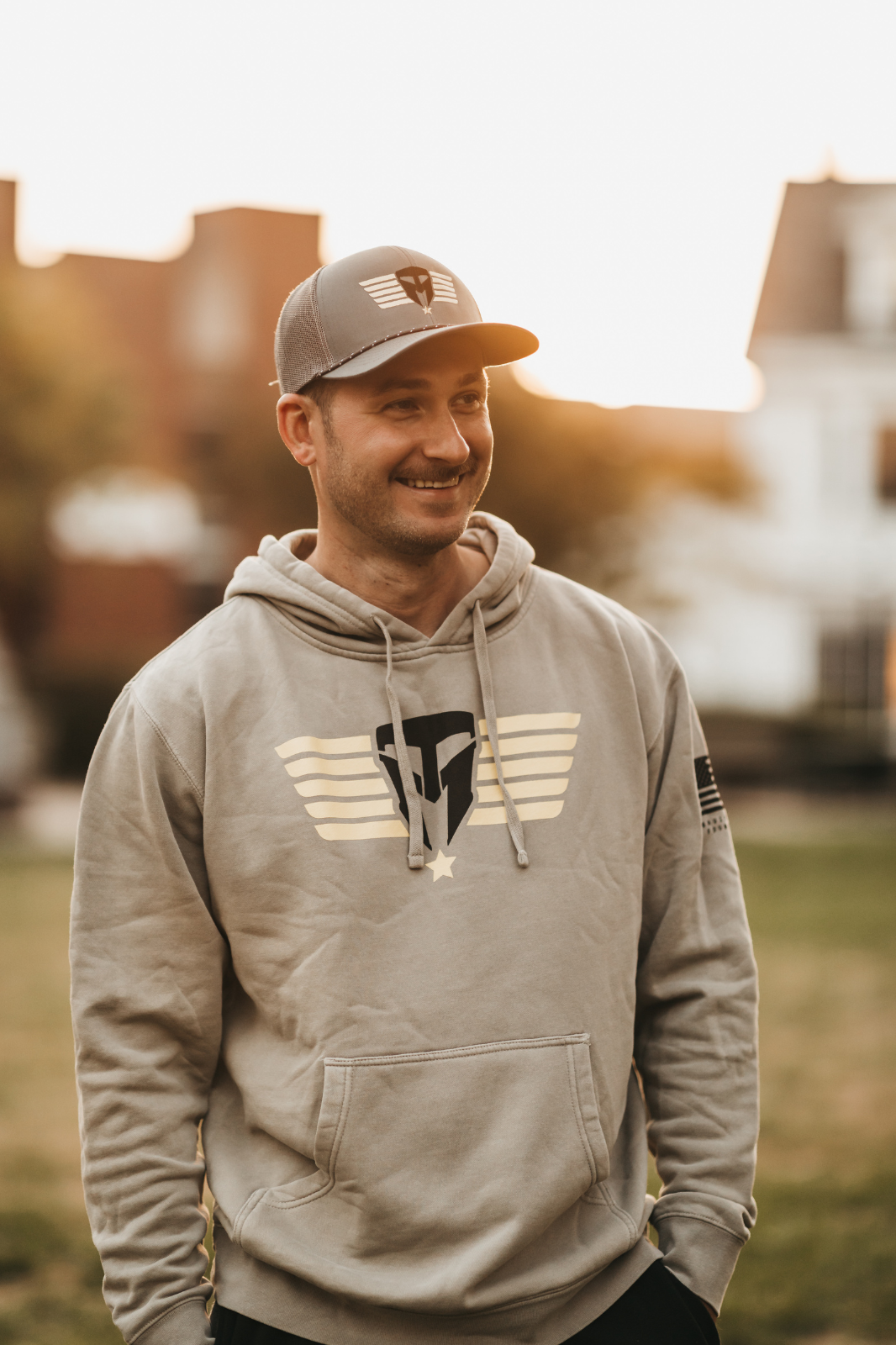 Pigment Dyed Hoodie- Light Gray
