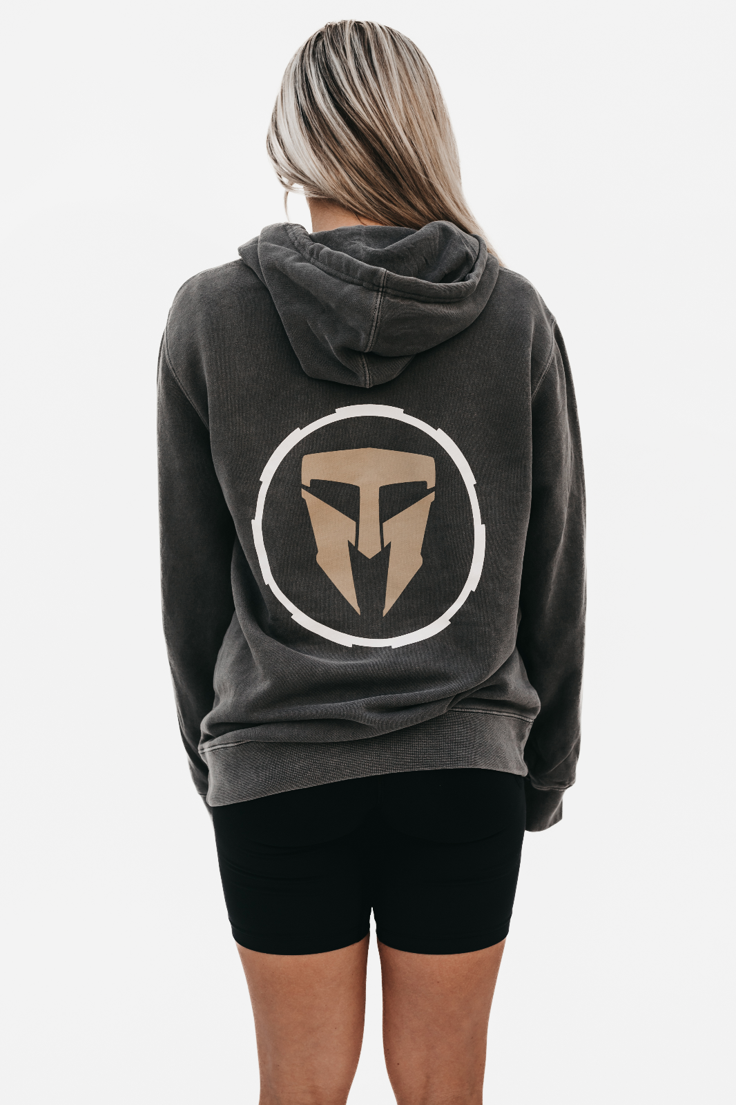 Pigment Dyed Hoodie- Gray