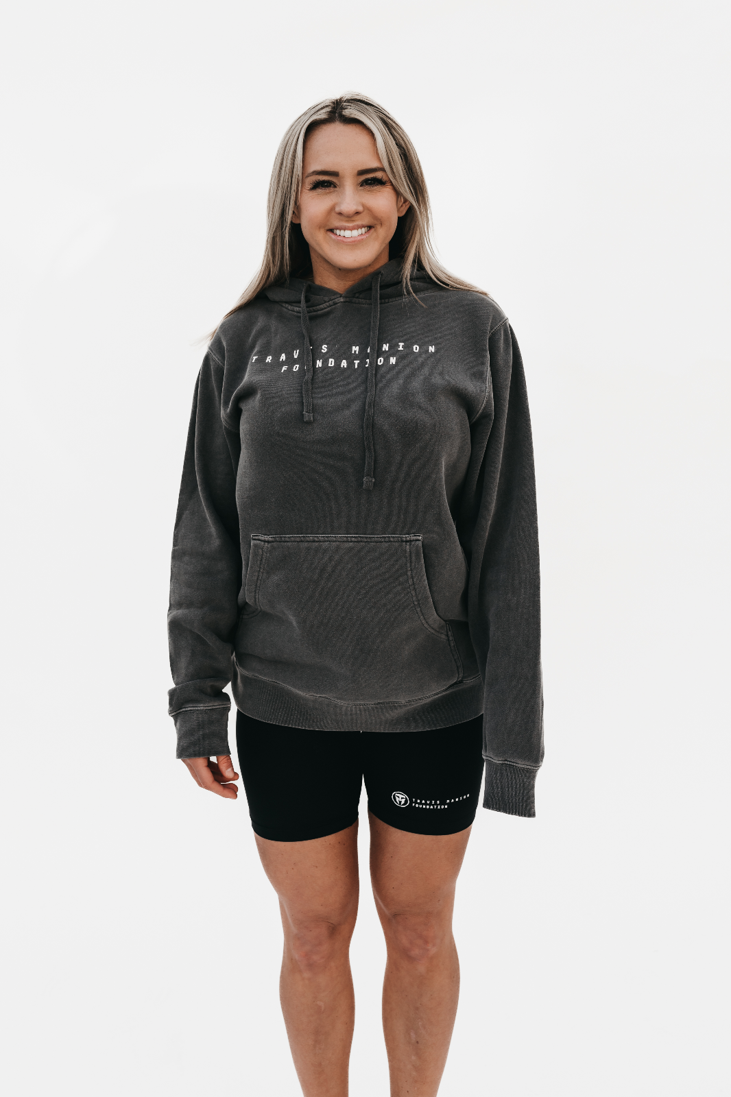 Pigment Dyed Hoodie- Gray