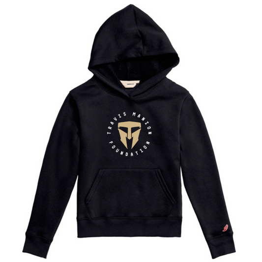 Essential Fleece Youth Hoodie- NAVY- Youth Small