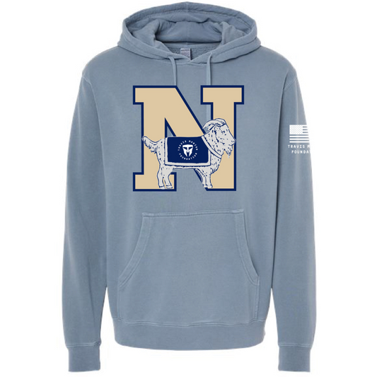 TMF Navy Hoodie- Size Small