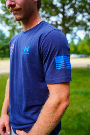 UA Freedom Flag Gradient Tee