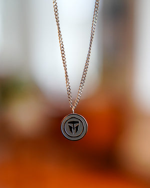 Raising Surfers Platinum TMF Necklace