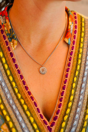 Raising Surfers Platinum TMF Necklace