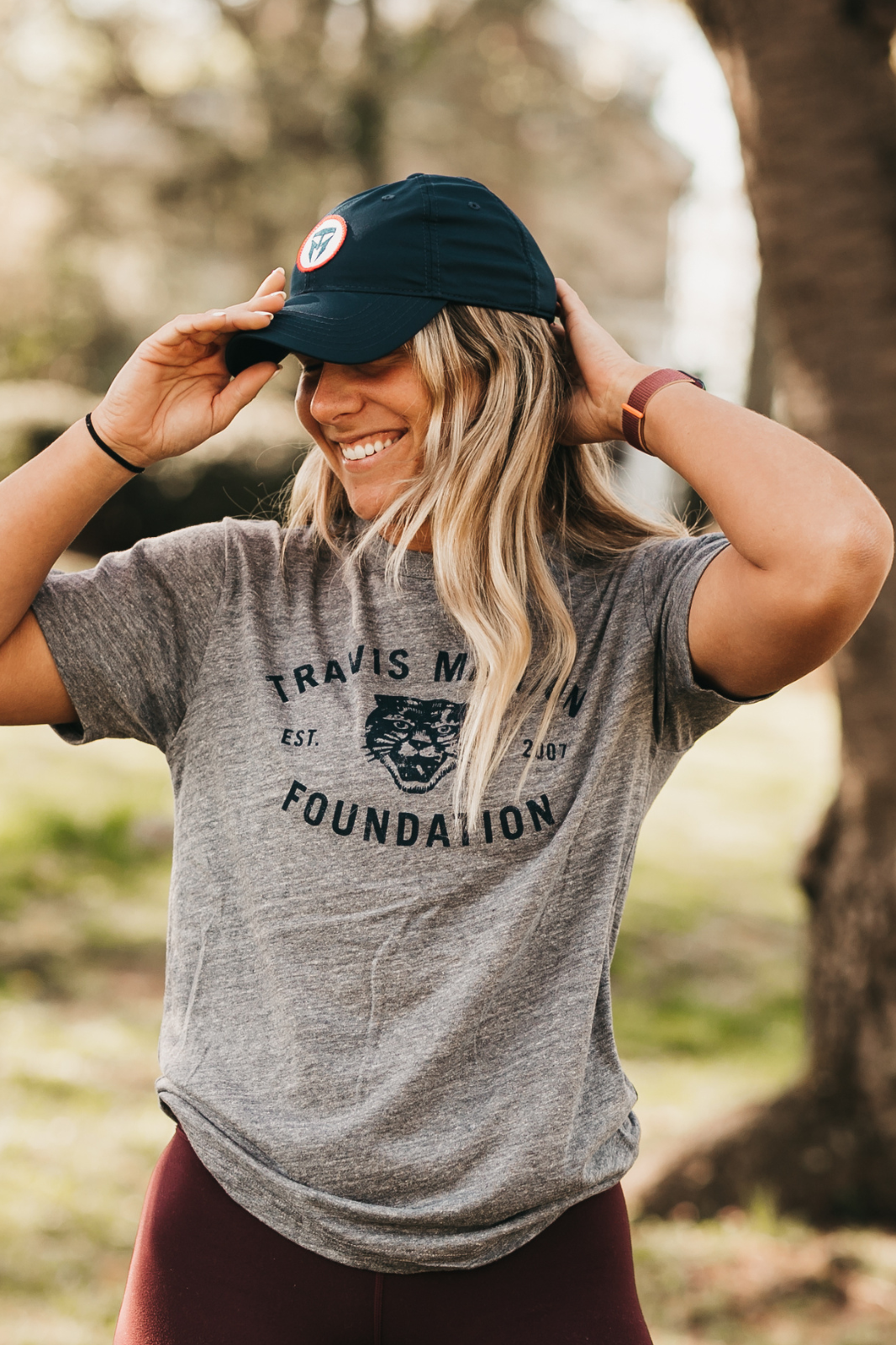 Victory Falls Grey Tiger Tee