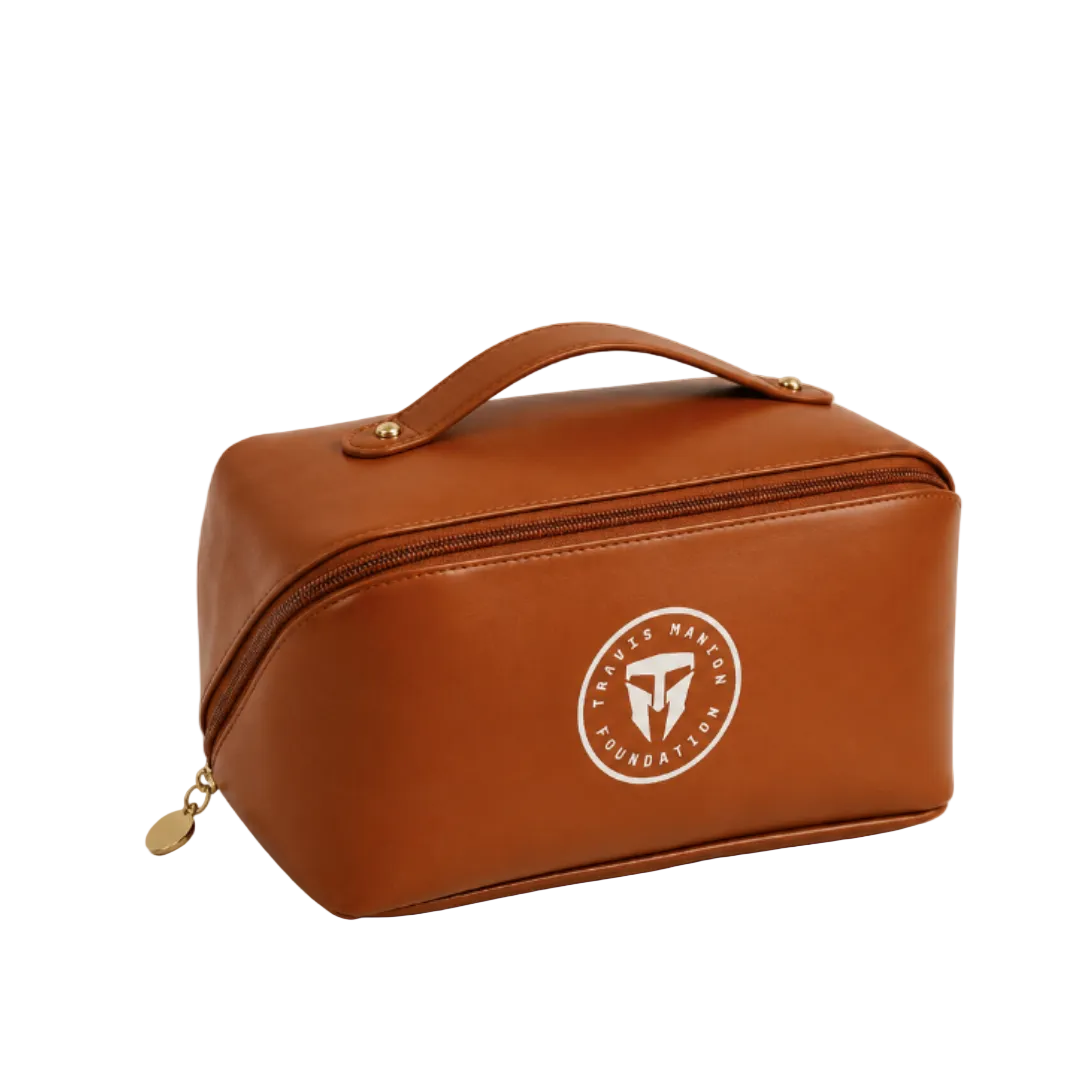 TMF Men's Leather Travel Case
