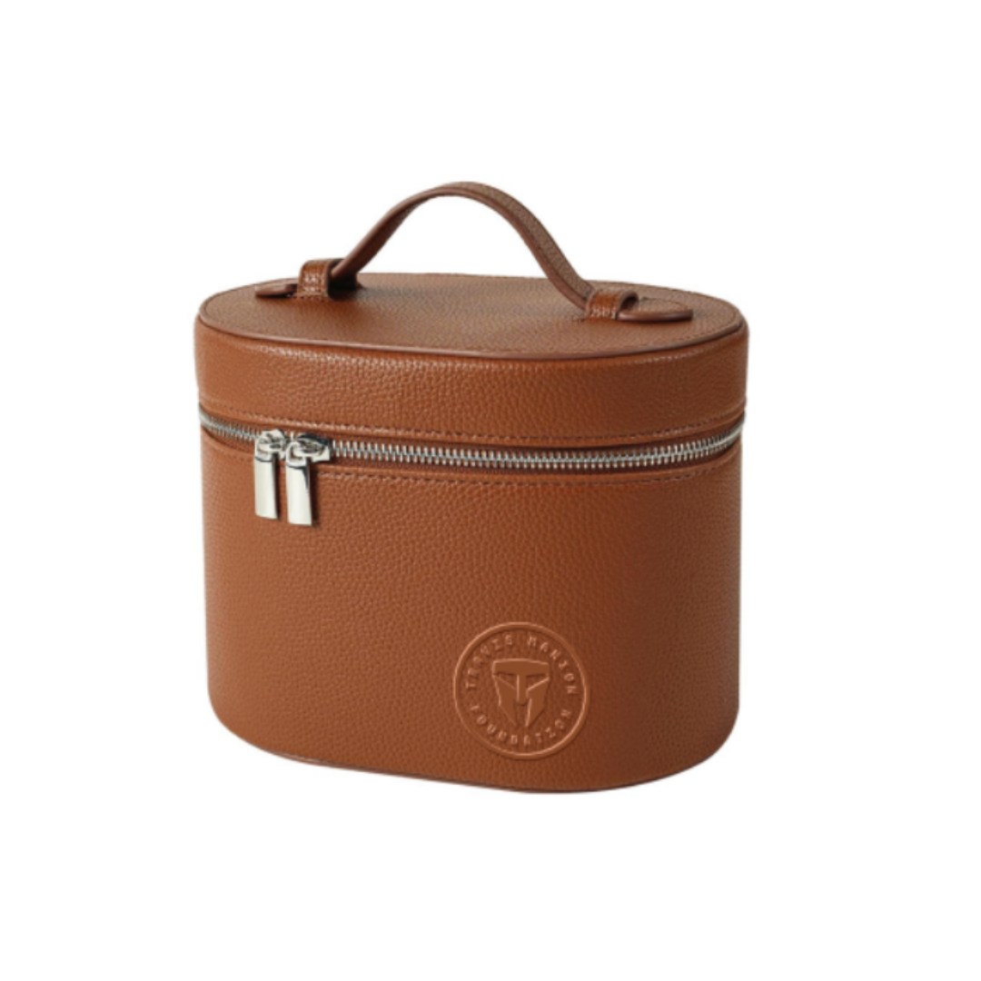 TMF Women's Leather Travel Case
