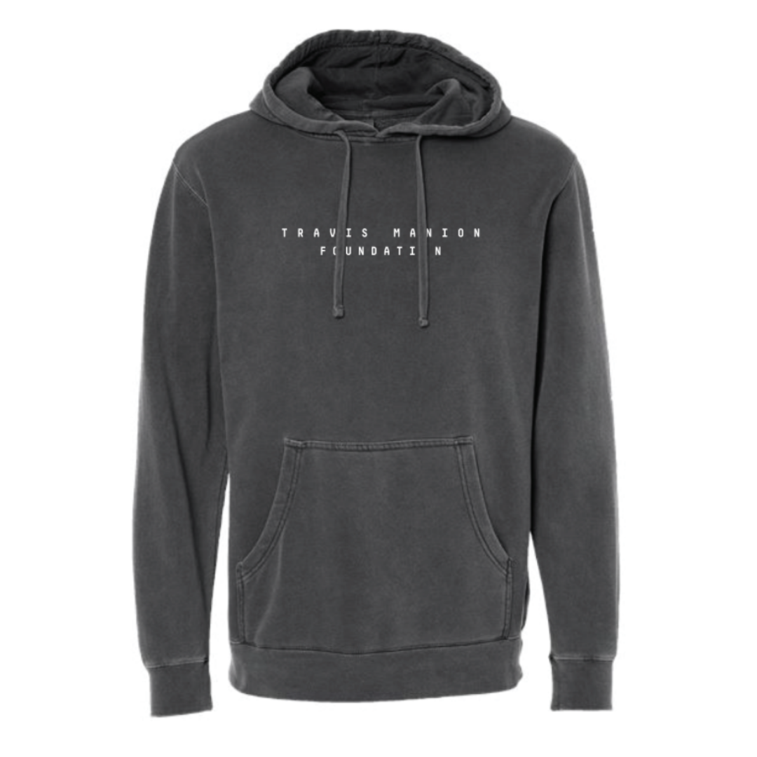 Pigment Dyed Hoodie- Gray