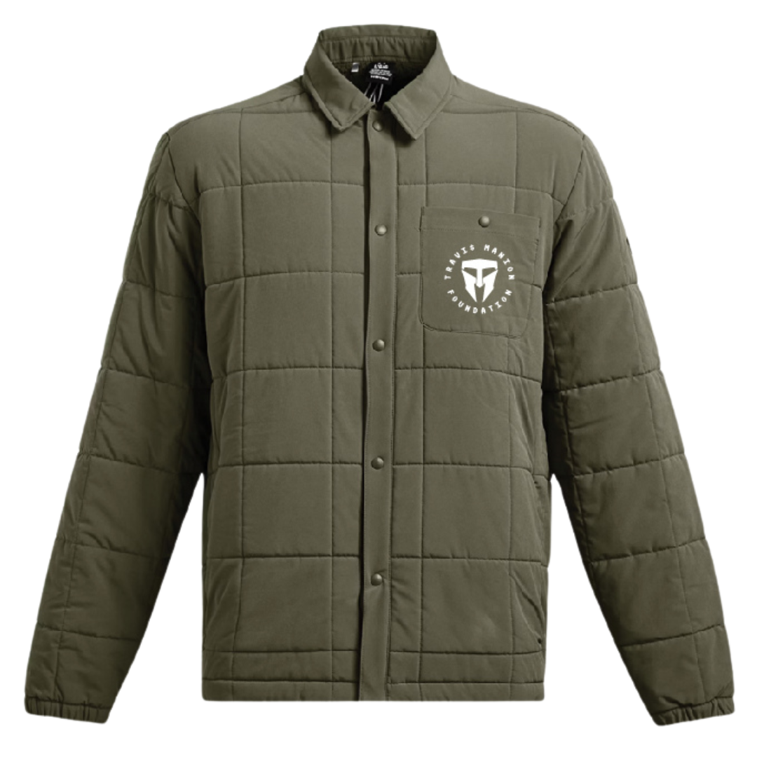 UA Expanse Quilted Jacket- Marine Green