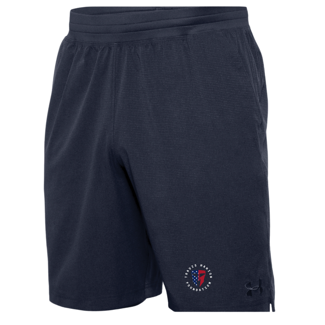 Men's UA Motivator Vented Coach's Shorts- Navy