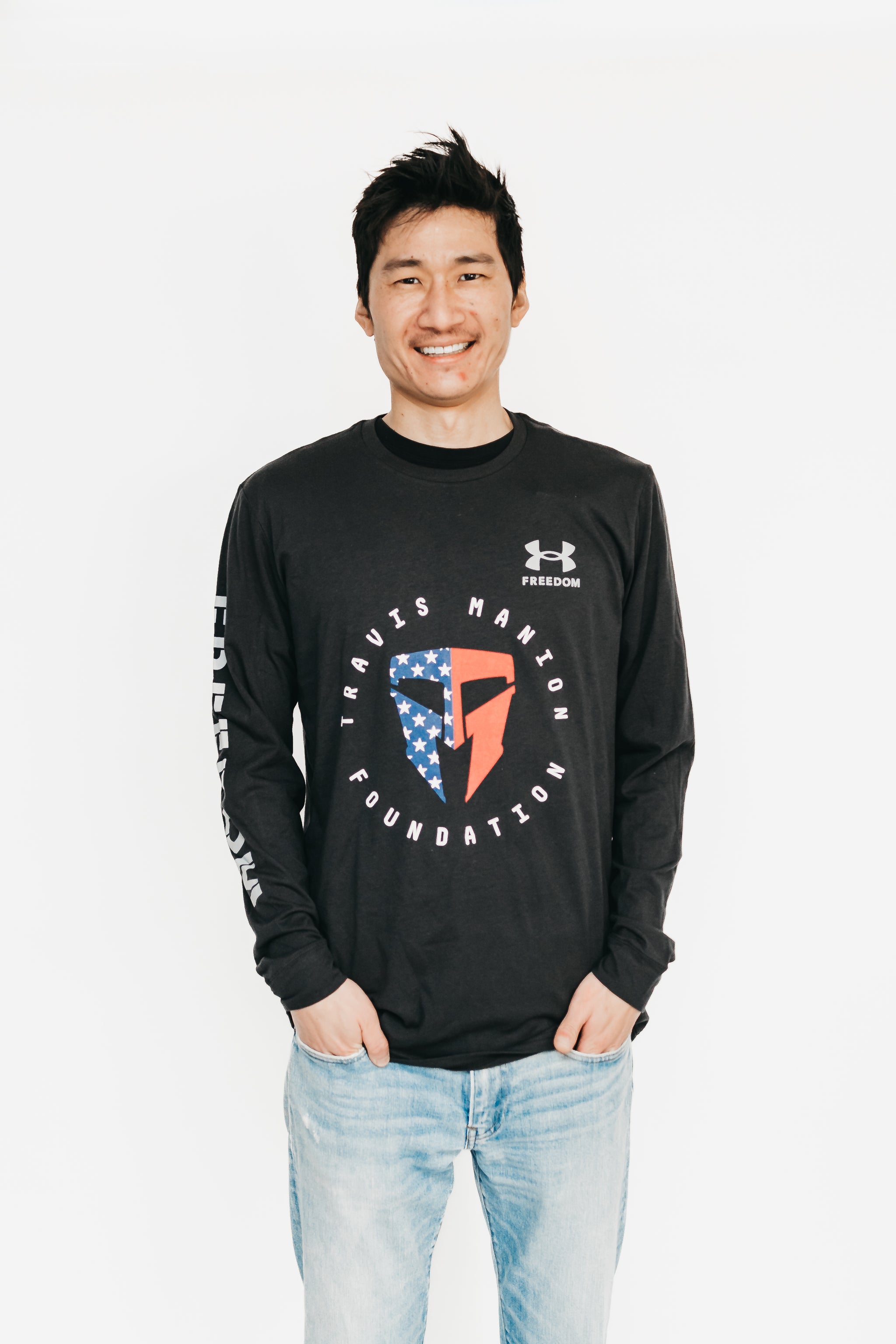 Under armour freedom hotsell flag shirt long sleeve