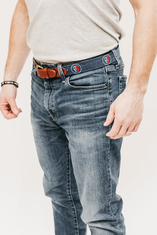 TMF Needlepoint Belt