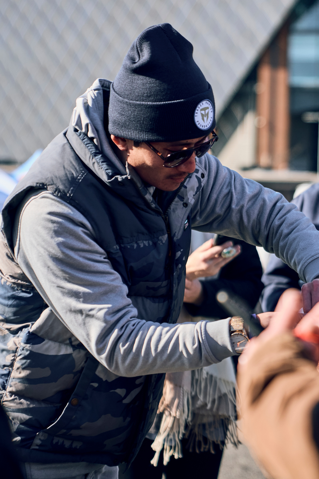 Navy TMF Beanie