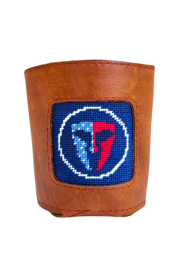 Smathers and Branson Leather Can Koozie - Travis Manion Foundation