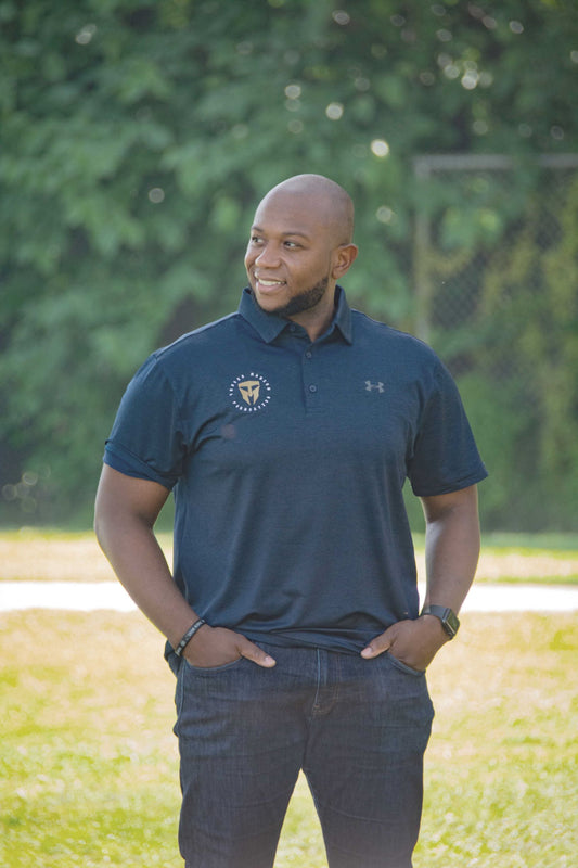 Men's UA Blue Polo